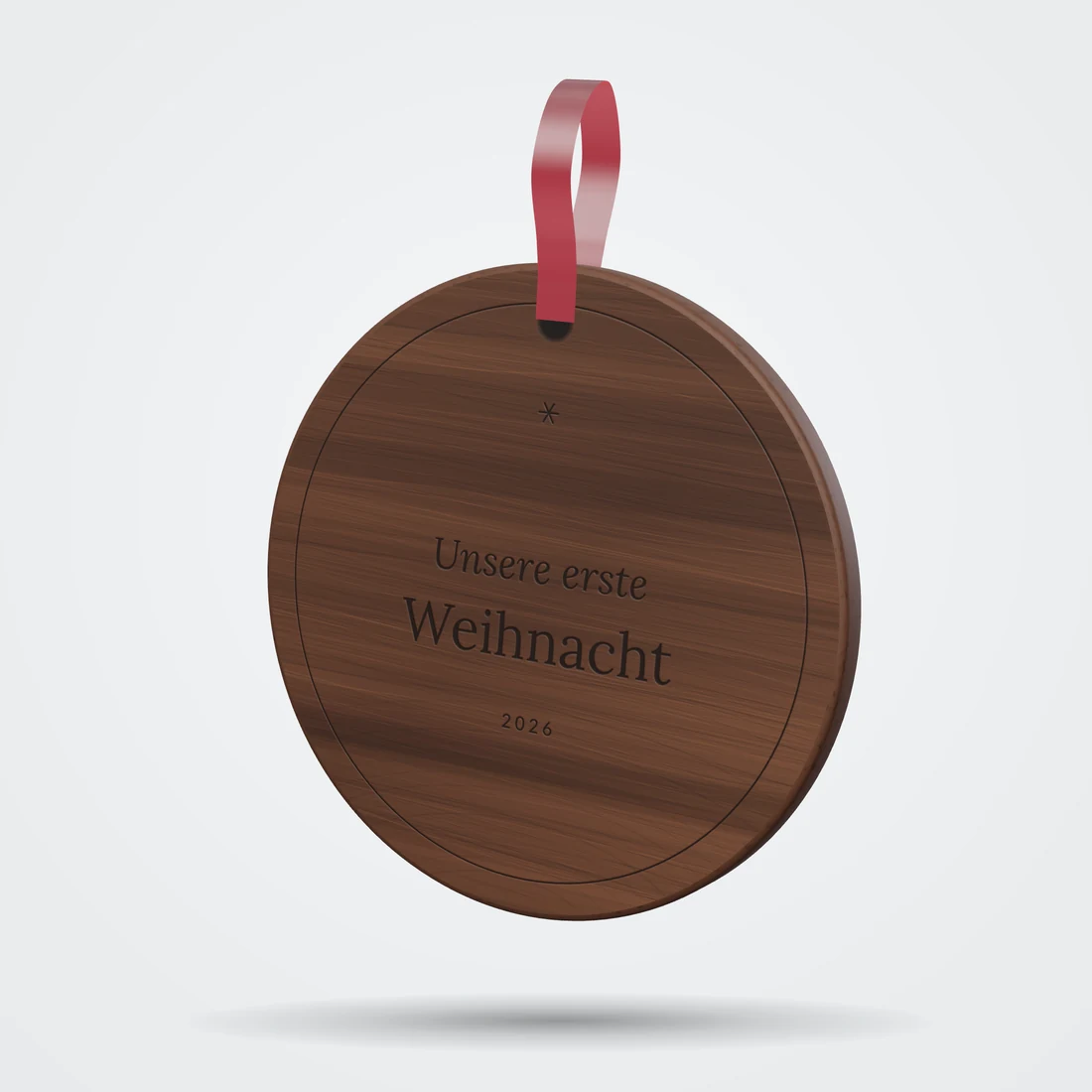 Personalisierter Weihnachtsschmuck — Jedes Jahr wieder